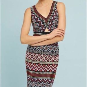 Akemi & Kin Embroidered Midi Dress